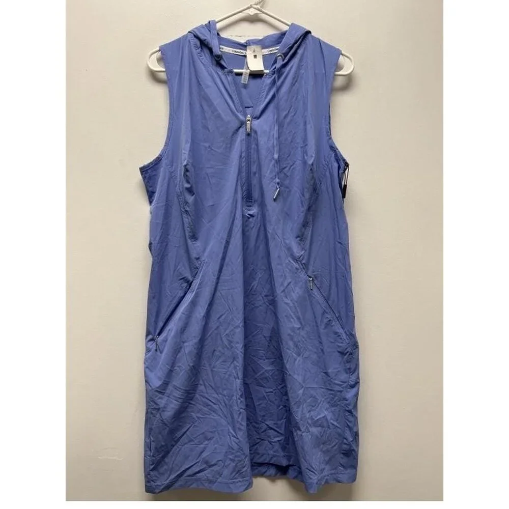 NEW Calvin Klein Womens Dress blue sz large - Picture 1 of 1